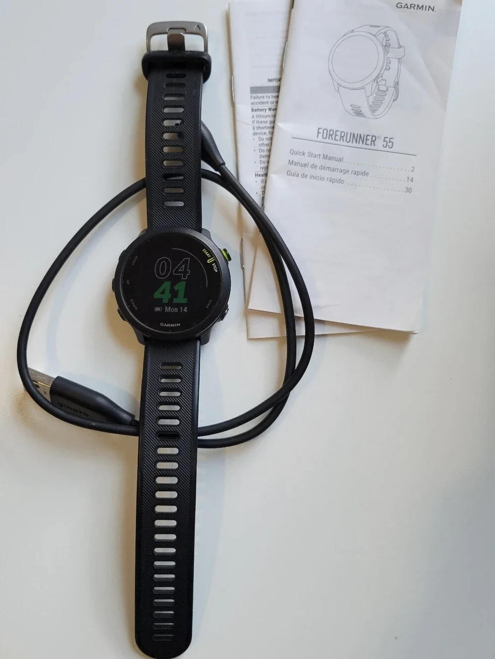 garmin Forerunner 55 Black GPS Watch